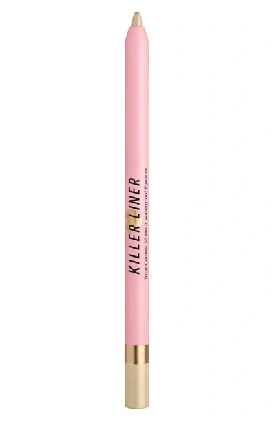 Shop Too Faced Killer Liner 36-hour Waterproof Gel Eyeliner In Killer Cashmere