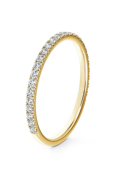 Shop Forevermark Engagement & Commitment Pavé Diamond Band In Yellow Gold
