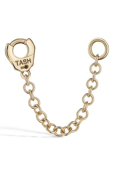 Shop Maria Tash Handcuff Connector Earring Charm In Yellow Gold