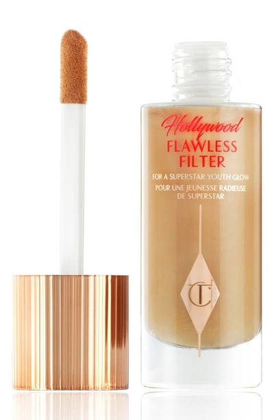 Shop Charlotte Tilbury Hollywood Flawless Filter Primer & Highlighter In 5.5 Tan