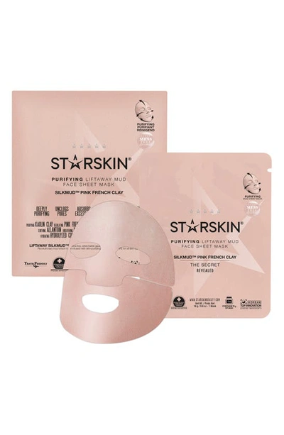 Shop Starskin Silkmud Pink French Clay Purifying Liftaway Mud Face Mask