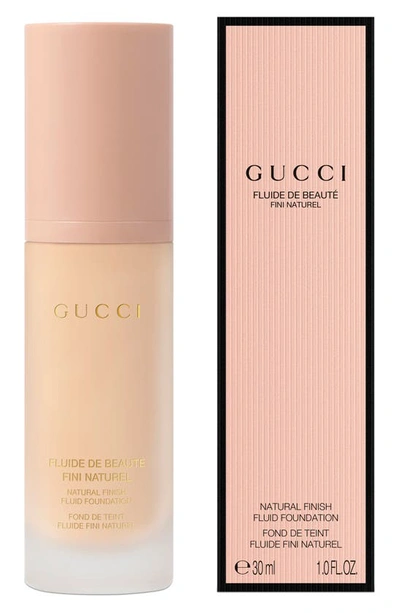 Shop Gucci Natural Finish Fluid Foundation In 120n