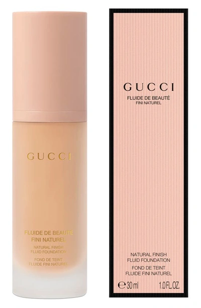 Shop Gucci Natural Finish Fluid Foundation In 160n