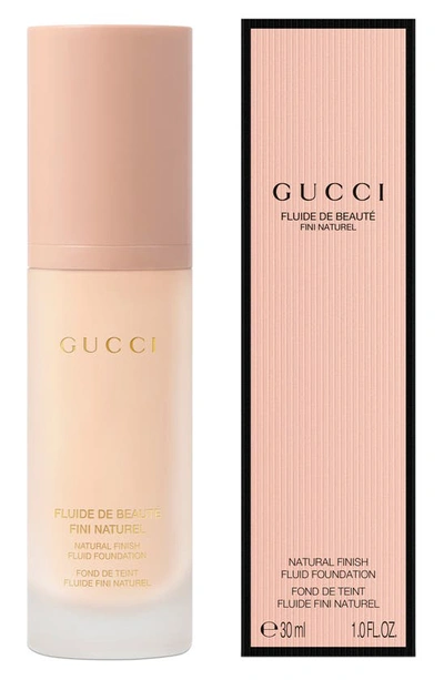 Shop Gucci Natural Finish Fluid Foundation In 110c