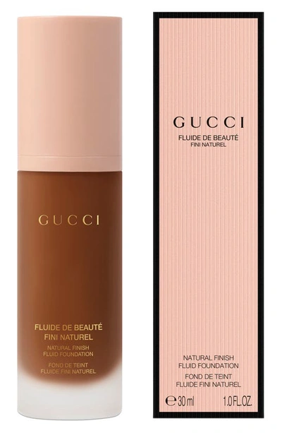 Shop Gucci Natural Finish Fluid Foundation In 430c