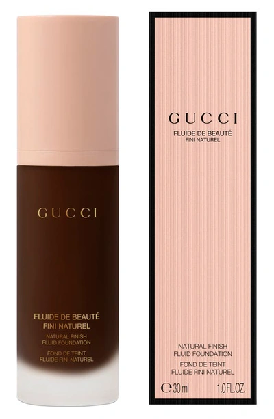 Shop Gucci Natural Finish Fluid Foundation In 520o