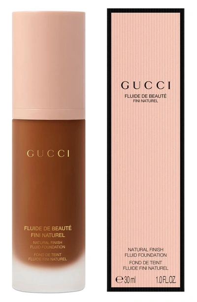 Shop Gucci Natural Finish Fluid Foundation In 450c