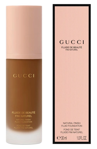 Shop Gucci Natural Finish Fluid Foundation In 380n