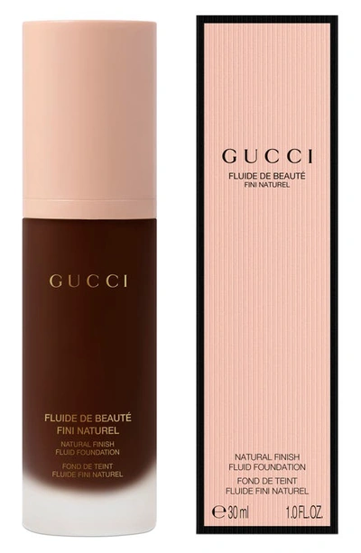 Shop Gucci Natural Finish Fluid Foundation In 560w