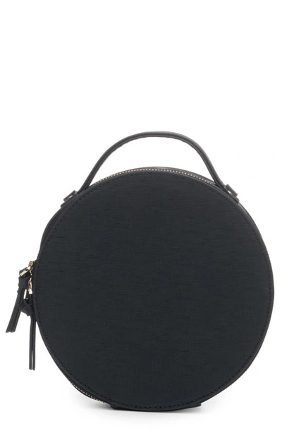 Shop Hudson + Bleecker Nomad Round Cosmetics Case In Preto