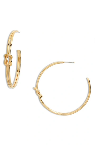 Shop Soko Sayo Maxi Hoop Earrings In Gold