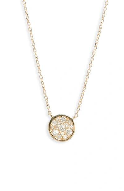 Shop Anzie Cleo Diamond Pendant Necklace In Gold