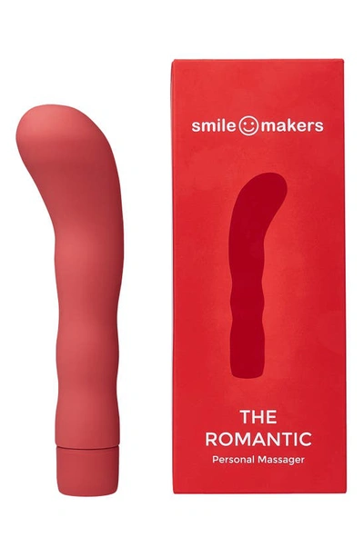 Shop Smile Makers The Romantic Vibrator In Ruby Red