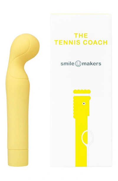 Shop Smile Makers The Tennis Coach Vibrator In Yellow
