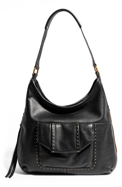 Shop Aimee Kestenberg When In Milan Leather Hobo Bag In Black