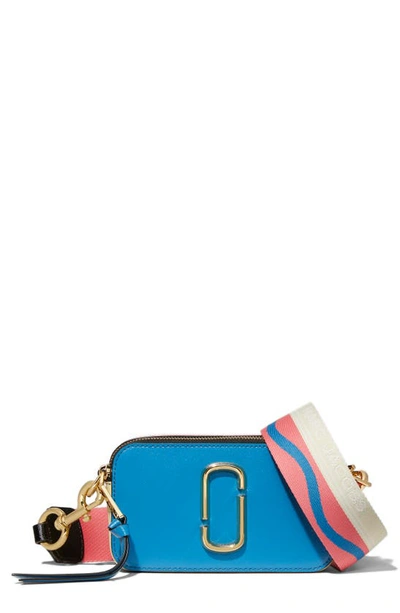 Shop The Marc Jacobs The Colorblock Snapshot Bag In Malibu Multi