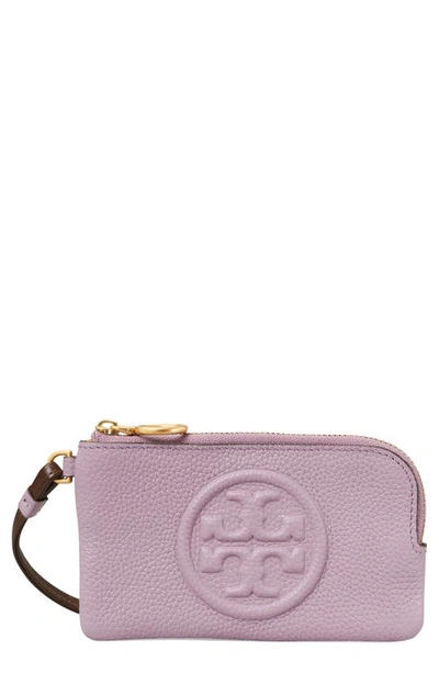 Tory Burch Perry Colorblock Leather Card Case In Allium | ModeSens