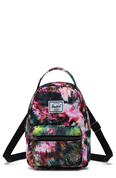 Shop Herschel Supply Co Nova Crossbody Backpack In Pixel Floral