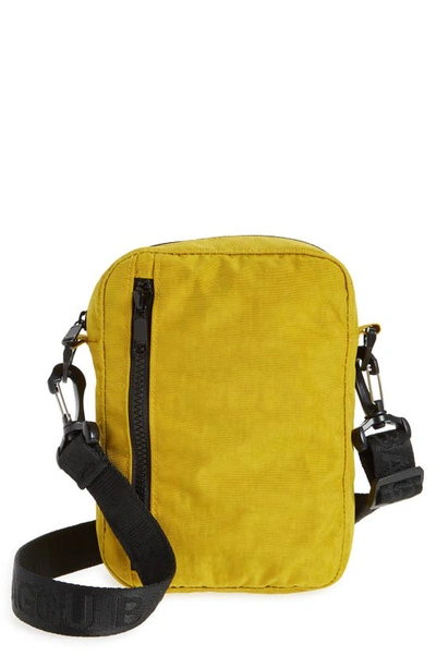 Shop Baggu Sport Nylon Canvas Crossbody Bag In Lentil