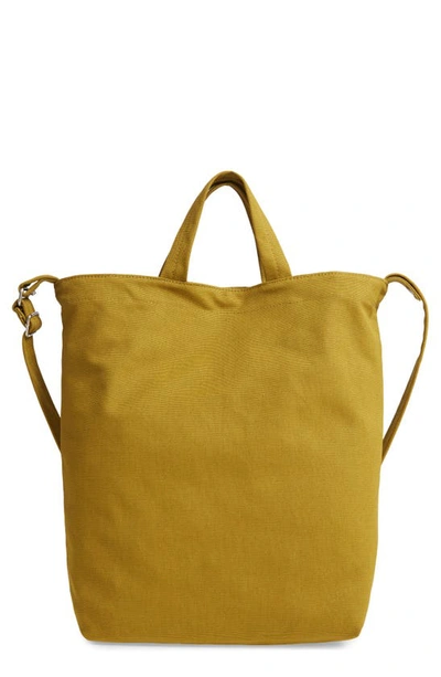 Shop Baggu Duck Canvas Tote Bag In Spanish Olive