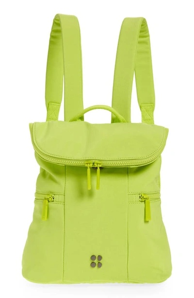 Sweaty Betty Mini All Sport Backpack In Citron Green