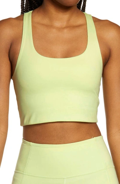 Shop Girlfriend Collective Paloma Sports Bra In Coral