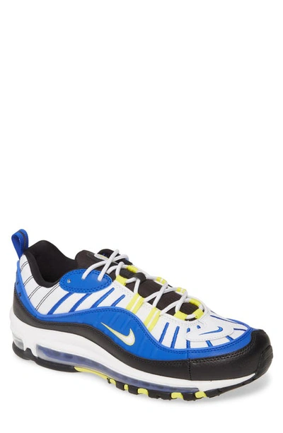 Shop Nike Air Max 98 Sneaker In Racer Blue/ White/ Black