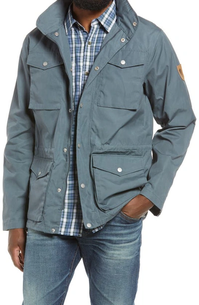 Shop Fjall Raven Räven Water Resistant Field Jacket In Dusk