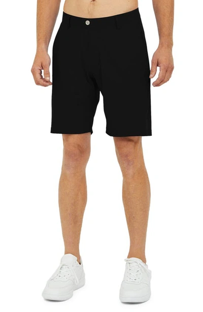 Shop Redvanly Hanover Pull-on Shorts In Black