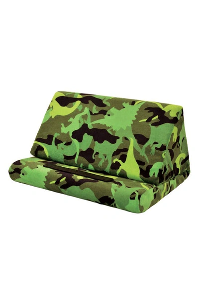 Shop Iscream Dino Tablet Pillow In Green