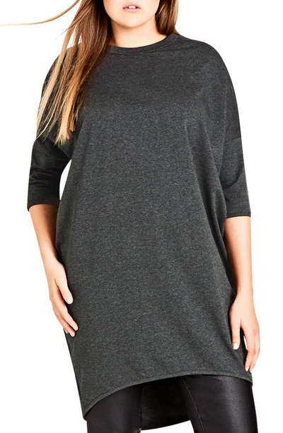 City chic shop oversized knit tee