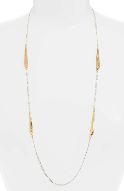 Shop Jenny Bird Sila Chain Necklace In Gold/ Silver
