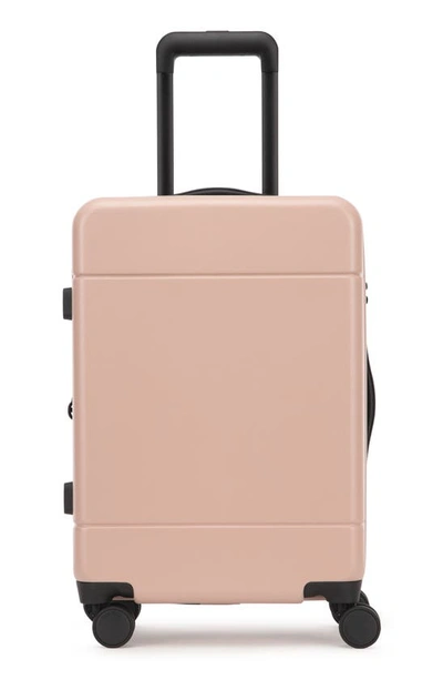 Shop Calpak Hue 22-inch Expandable Carry-on Suitcase In Pink Sand