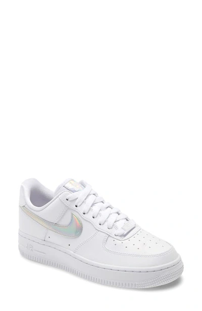 Shop Nike Air Force 1 Low Ess Sneaker In White/ White/ White