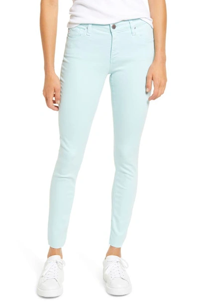 Shop Ag The Legging Ankle Super Skinny Jeans In Sulfur Mint Sapphire