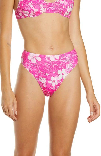 Shop Frankies Bikinis Frankies Bikini Juju Bikini Bottoms In Maui Wowie