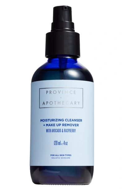 Shop Province Apothecary Moisturizing Cleanser & Makeup Remover In Avacado/ Raspberry