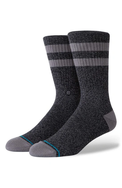 Shop Stance Joven Classic Stripe Crew Socks In Black