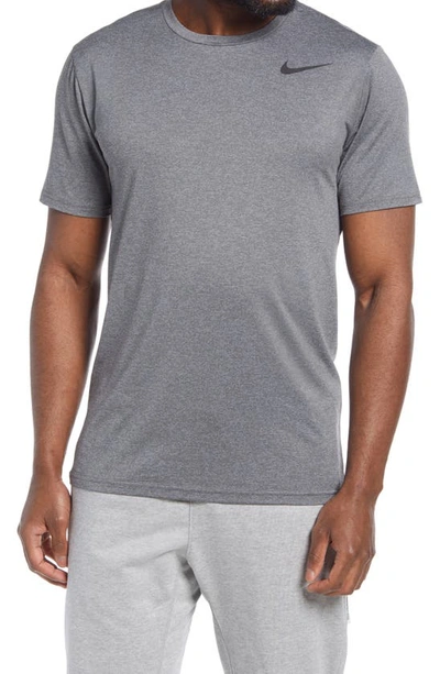 Shop Nike Dri-fit Static Training T-shirt In Iron Grey/ Grey/ Black