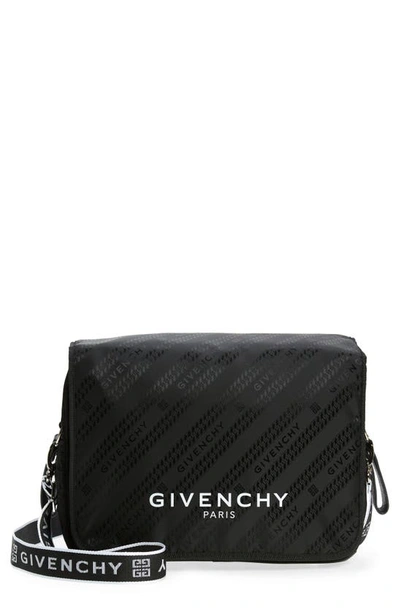Shop Givenchy 4g Diaper Bag In Black