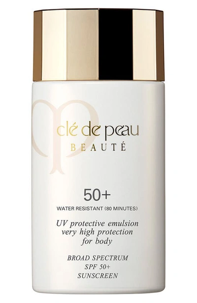 Shop Clé De Peau Beauté Uv Protective Emulsion Very High Protection For Body Broad Spectrum Spf 50+ Sunscreen