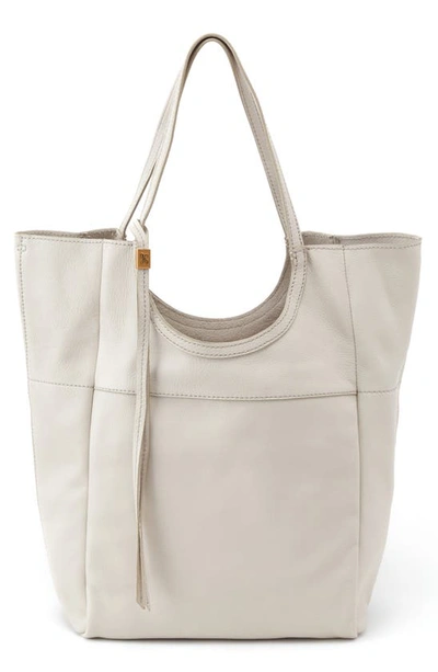 Shop Hobo Native Leather Tote In Dew