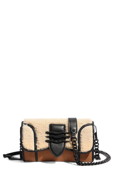 Shop Aimee Kestenberg Fierce & Fab Crossbody Bag In Shearling Multi