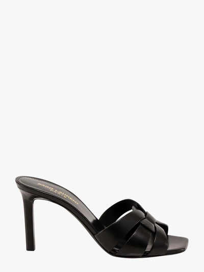 Shop Saint Laurent Sandals In Black