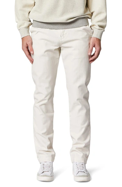 Shop Hudson Classic Slim Fit Straight Leg Chino Pants In Natural
