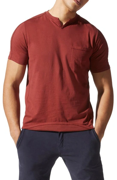 Shop Good Man Brand Premium Cotton T-shirt In Brandy