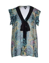 Just Cavalli Blouse In Turquoise