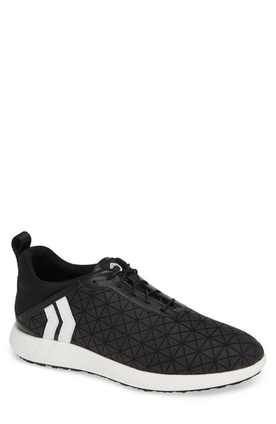 Shop Kicko Optic Sneaker In Black Fabric