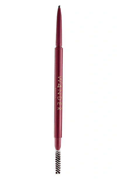 Shop Wander Beauty Frame Your Face Micro Brow Pencil In Dark Brown