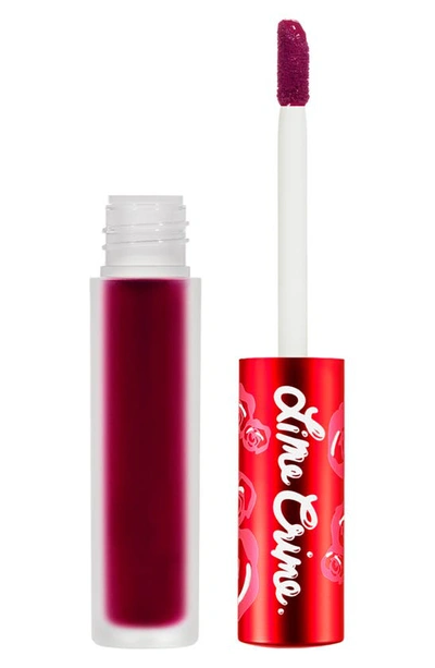 Shop Lime Crime Velvetines Matte Liquid Lipstick In Beet It